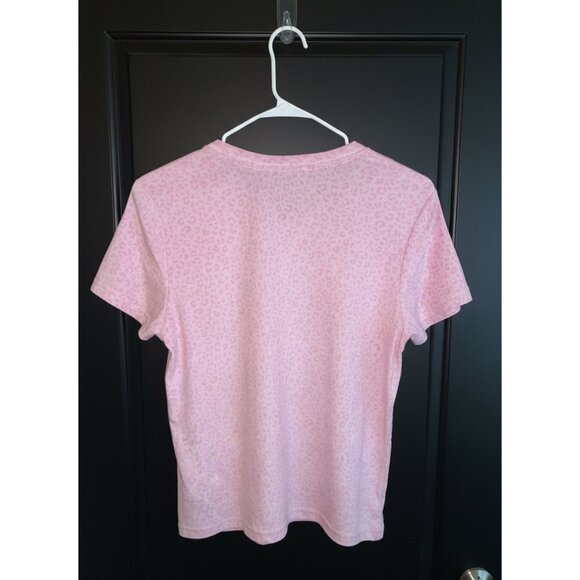 Juicy Couture Pink Velour Leopard Print Sleep Shirt - Picture 3 of 3